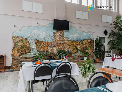 Санаторий «им. академика И. П. Павлова» г. Ессентуки. Столовая